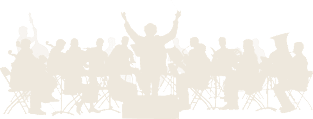 An orchestra recording